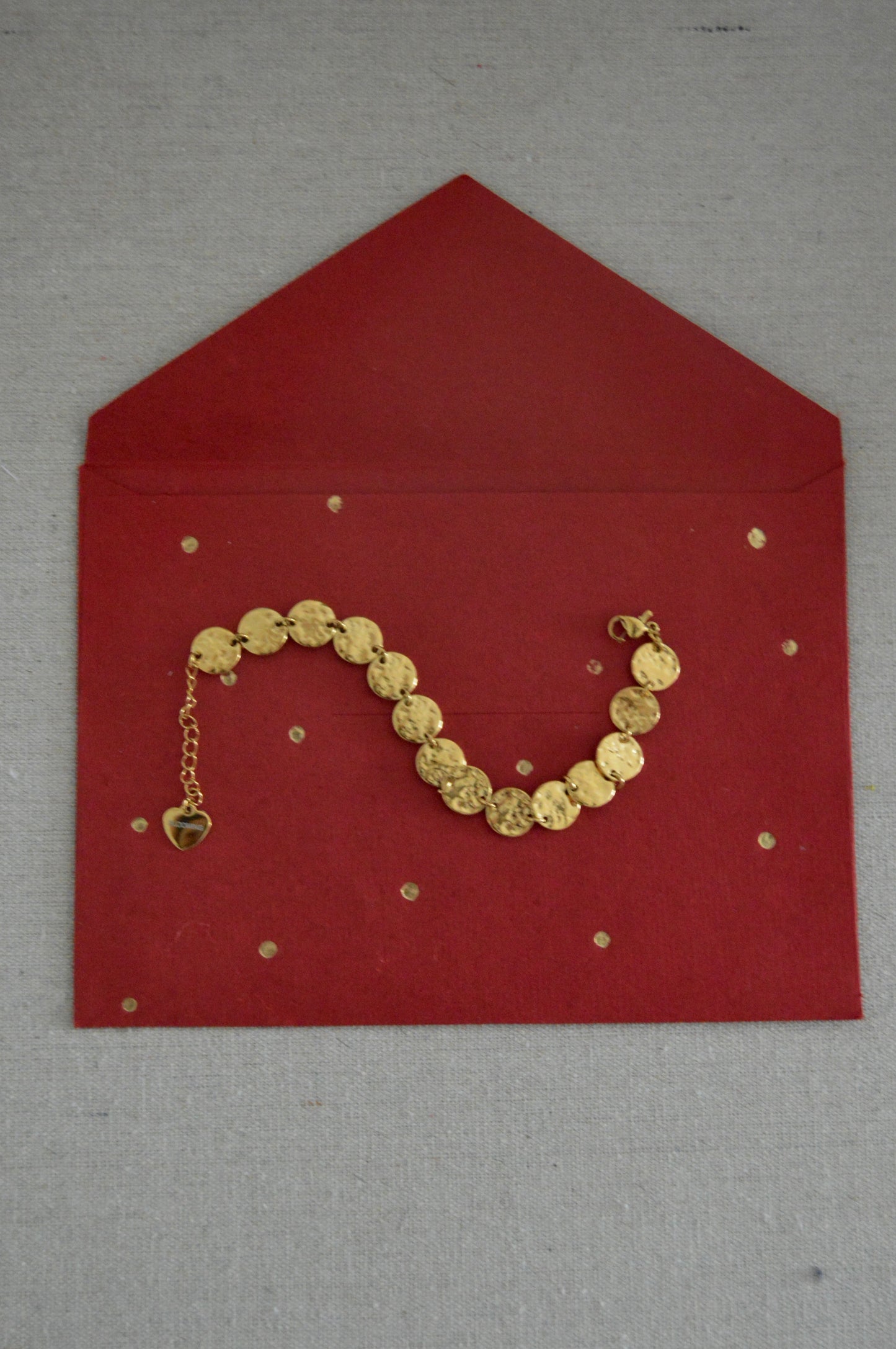 Pulsera chapitas Noa