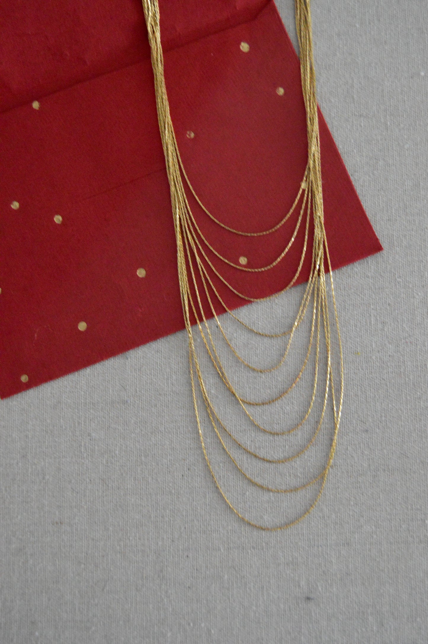 Collar múltiple cascada