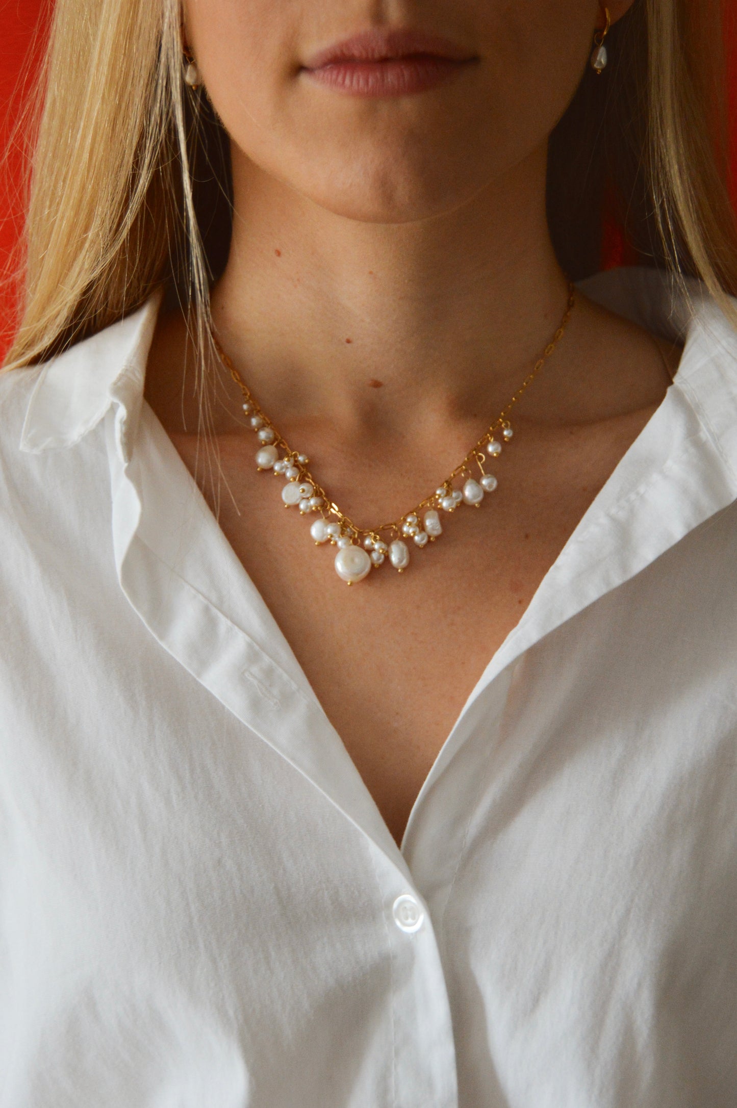 Collar perlas hailey